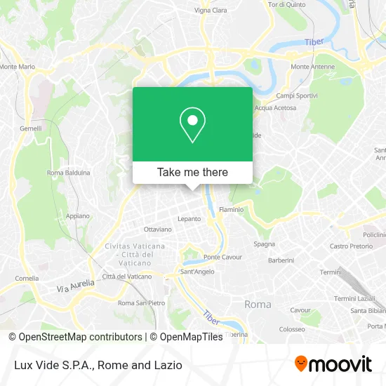Lux Vide S.P.A. map