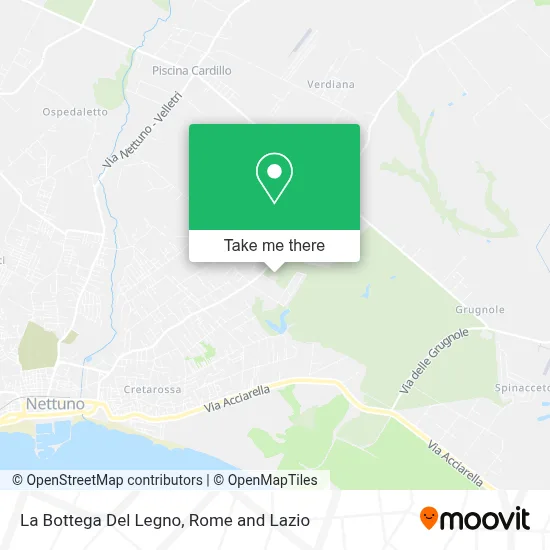 La Bottega Del Legno map