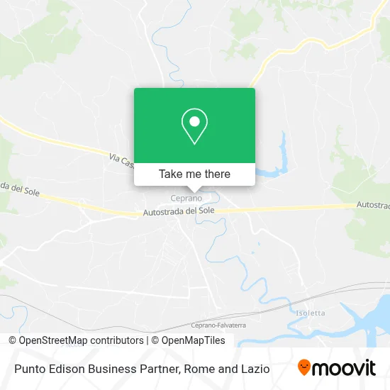 Punto Edison Business Partner map