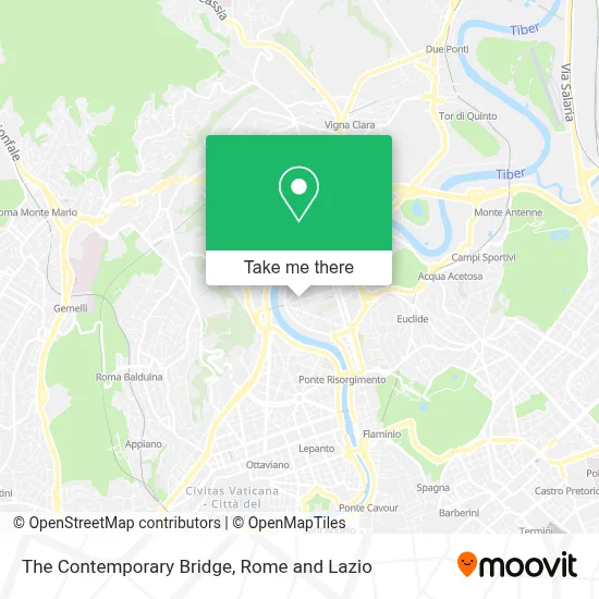 The Contemporary Bridge map