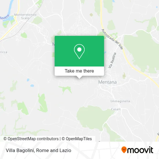 Villa Bagolini map