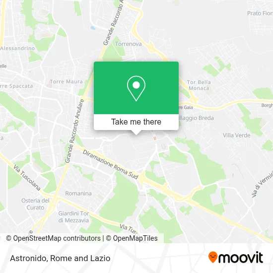Astronido map