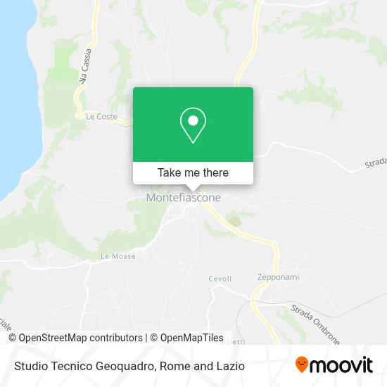 Studio Tecnico Geoquadro map