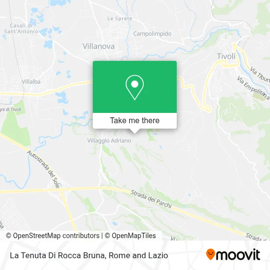 La Tenuta Di Rocca Bruna map