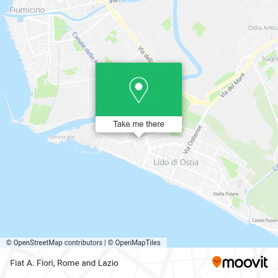 Fiat A. Fiori map