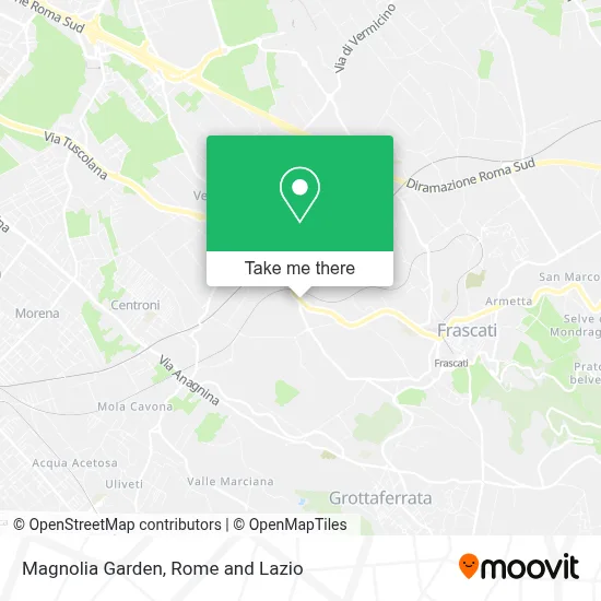 Magnolia Garden map