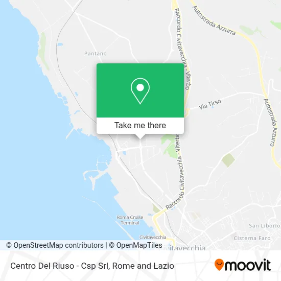 Centro Del Riuso - Csp Srl map