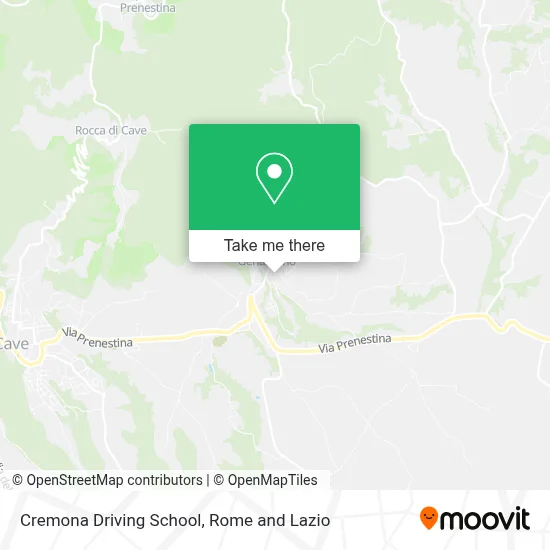 Cremona Driving School map