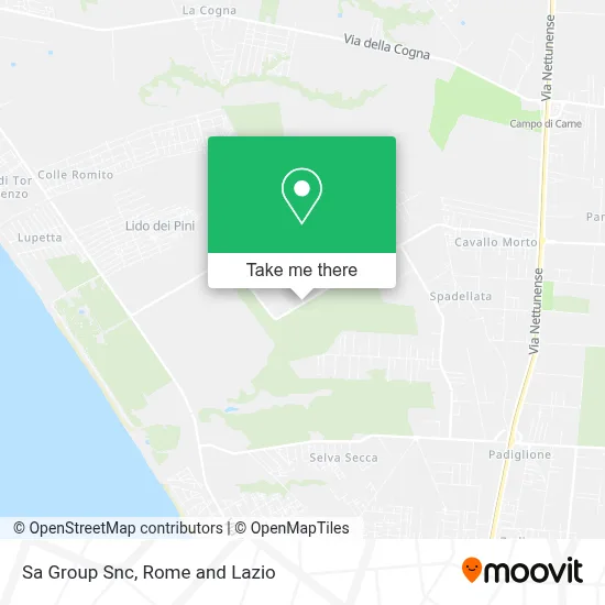 Sa Group Snc map
