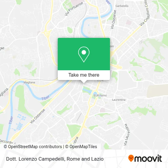 Dott. Lorenzo Campedelli map