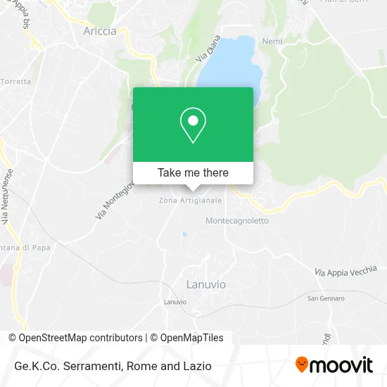 Ge.K.Co. Serramenti map