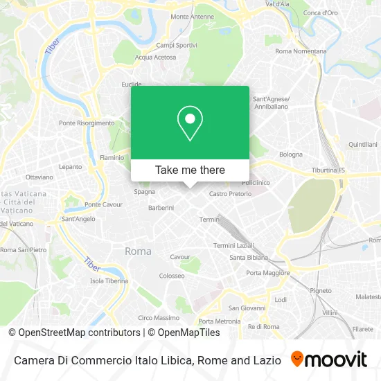 Camera Di Commercio Italo Libica map