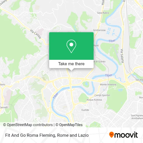 Fit And Go Roma Fleming map
