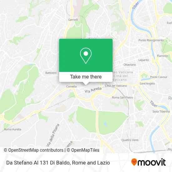 Da Stefano Al 131 Di Baldo map