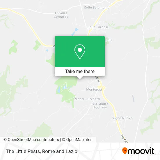 The Little Pests map