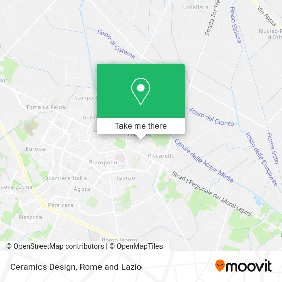 Ceramics Design map