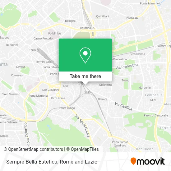 Sempre Bella Estetica map