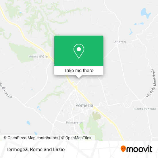 Termogea map