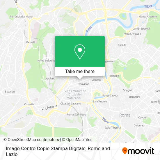 Imago Centro Copie Stampa Digitale map