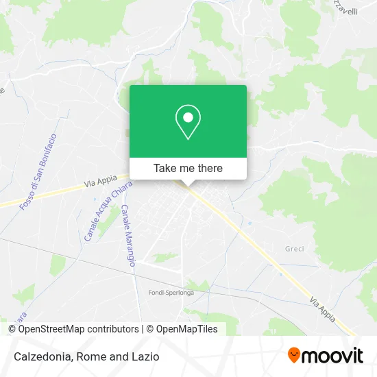 Calzedonia map