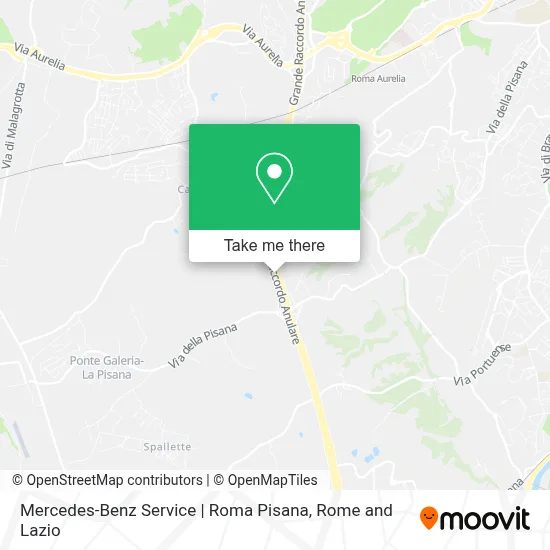 Mercedes-Benz Service | Roma Pisana map