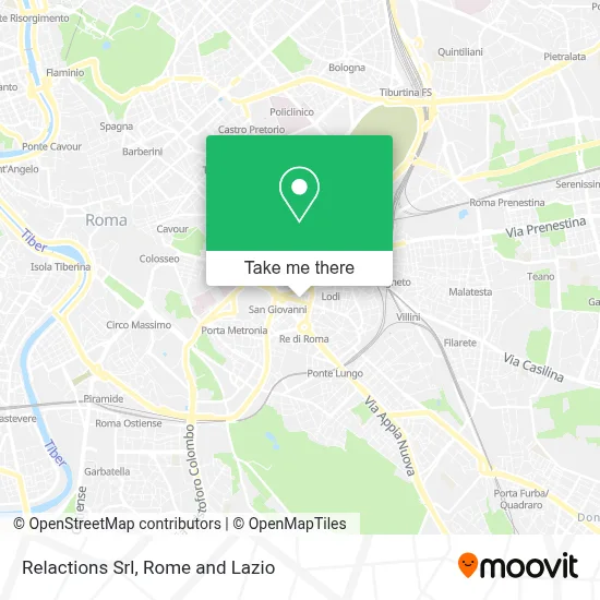 Relactions Srl map