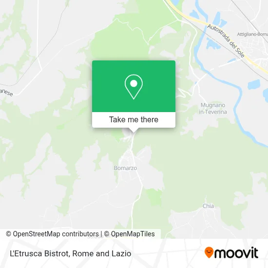 L'Etrusca Bistrot map