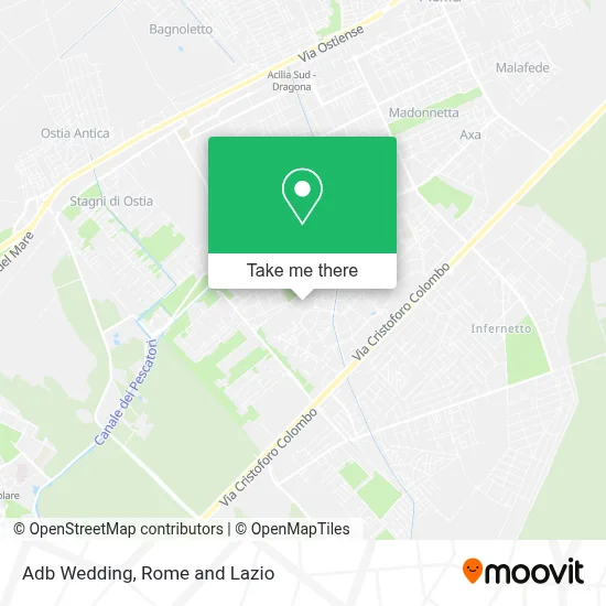 Adb Wedding map