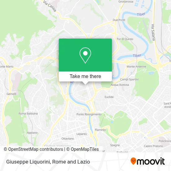 Giuseppe Liquorini map