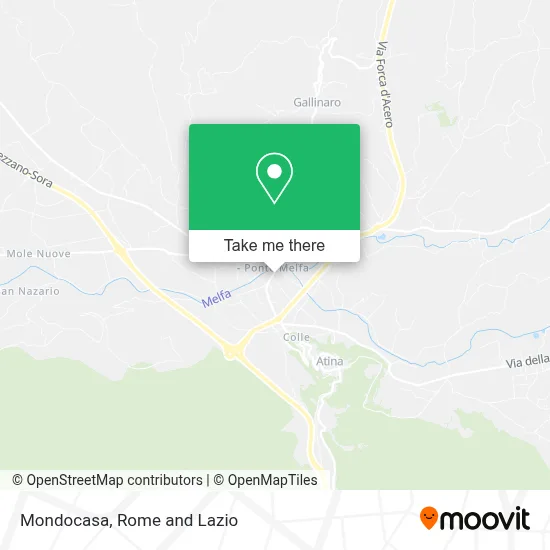 Mondocasa map