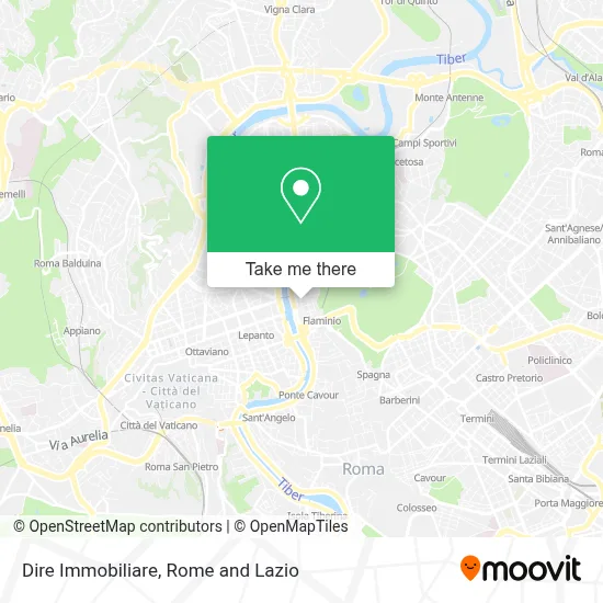 Dire Immobiliare map