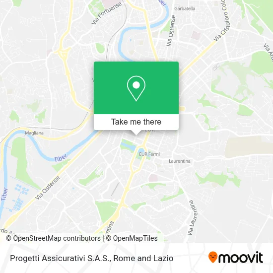 Progetti Assicurativi S.A.S. map