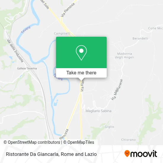 Ristorante Da Giancarla map