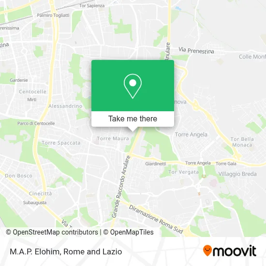M.A.P. Elohim map
