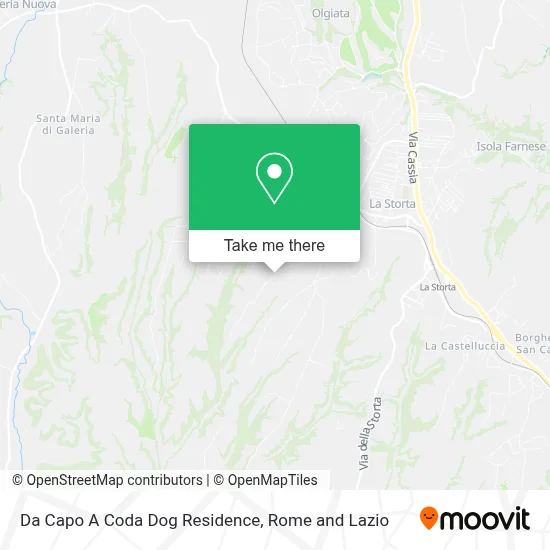 Da Capo A Coda Dog Residence map