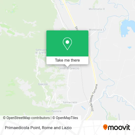 Primaedicola Point map