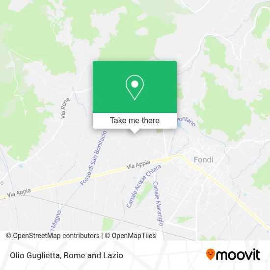 Olio Guglietta map