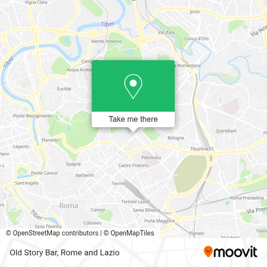 Old Story Bar map