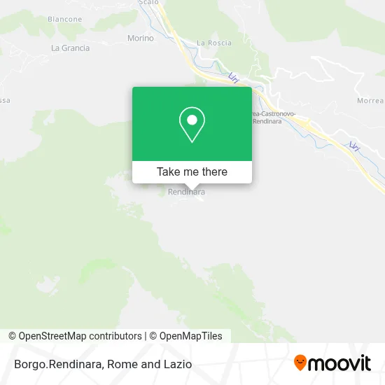 Borgo.Rendinara map
