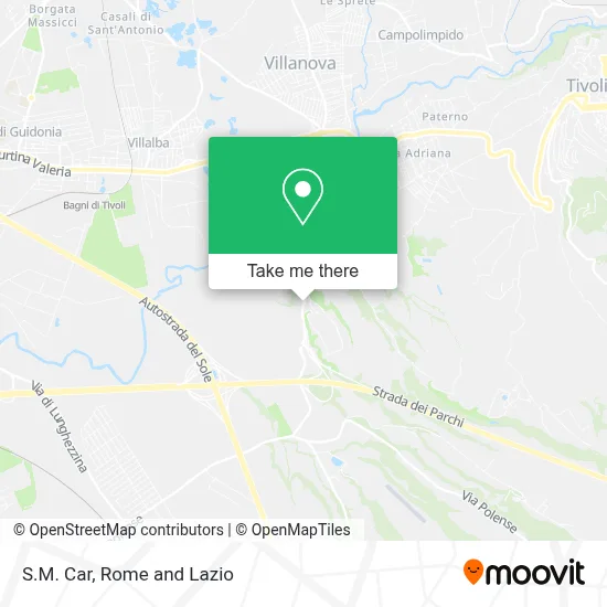 S.M. Car map