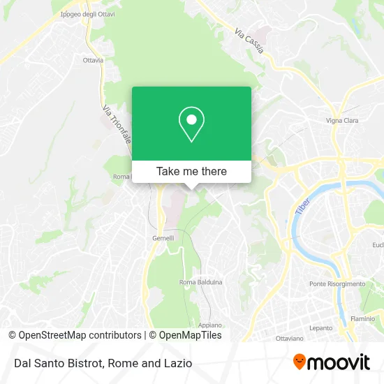Dal Santo Bistrot map
