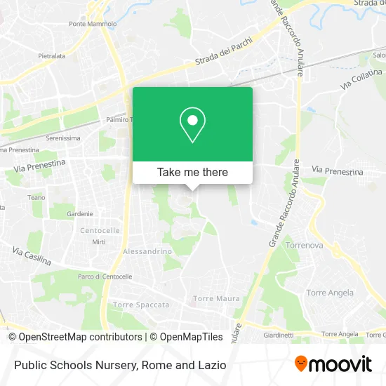 Public Schools Nursery map