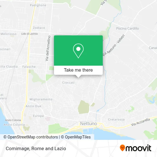 Comimage map