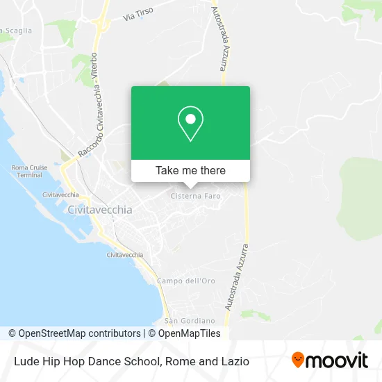 Lude Hip Hop Dance School map