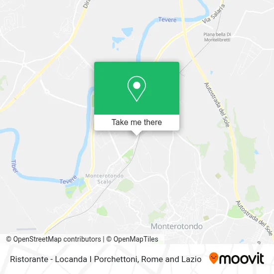 Ristorante - Locanda I Porchettoni map