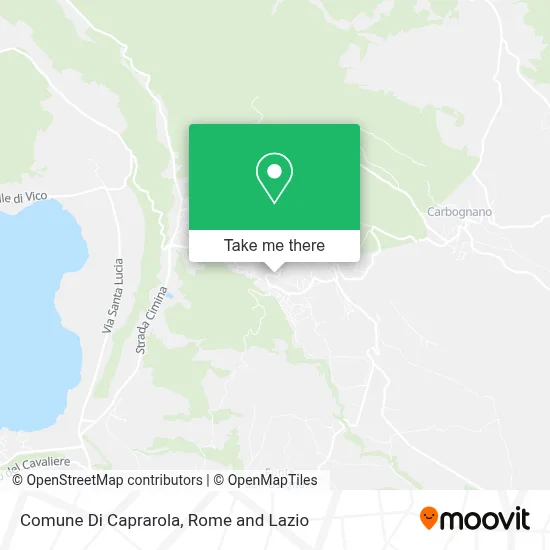 Comune Di Caprarola map