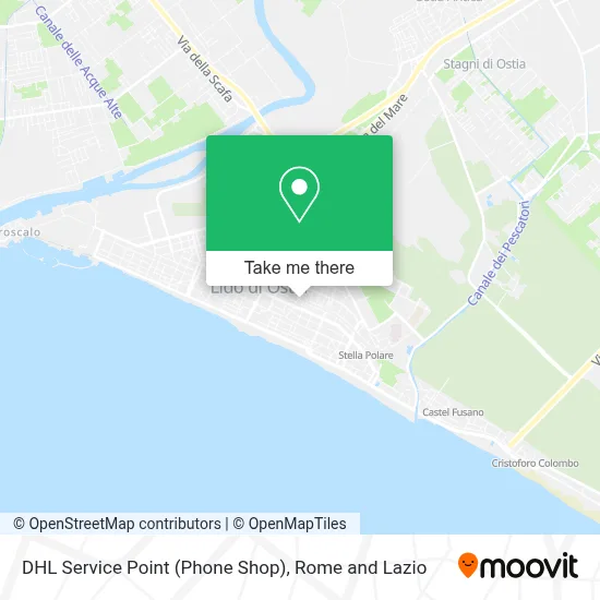 DHL Service Point (Phone Shop) map