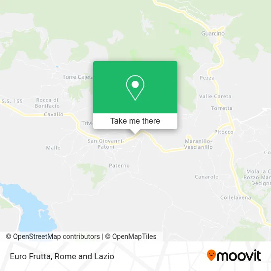 Euro Frutta map