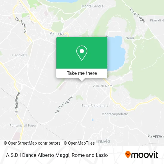 A.S.D I Dance Alberto Maggi map