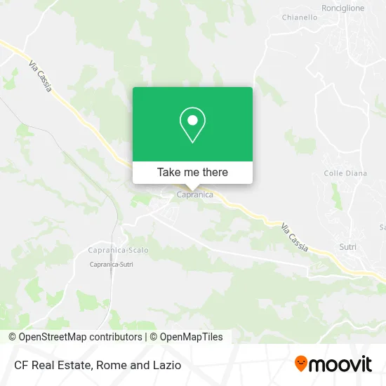 CF Real Estate map